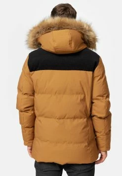 Indicode Jeans Parkas Winterparka Hexyl Heren Bruin -Indicode Jeans Verkoop 2023 ee0cd4032579a2de04643e036c35daff