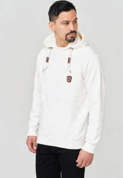 Indicode Jeans Hoodies Sweatshirt Meza Heren Offwhite -Indicode Jeans Verkoop 2023 eec285e6df80aa25dfcce38359cd79c1