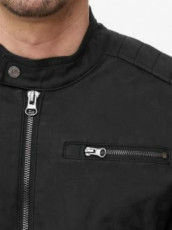 Indicode Jeans Jassen Tussenjas Manuel Heren Zwart -Indicode Jeans Verkoop 2023 ef8831f6e48a33b107eef3fd0a2ddf9c