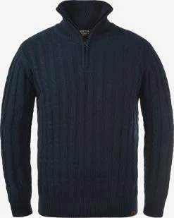 Indicode Jeans Coltruien Trui Paulo Heren Blauw / Navy / Donkerblauw
