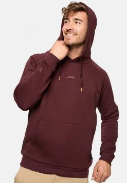 Indicode Jeans Hoodies Sweatshirt Virginia Heren Bourgogne -Indicode Jeans Verkoop 2023 f1251330b39936849f3348ae626b3b3c
