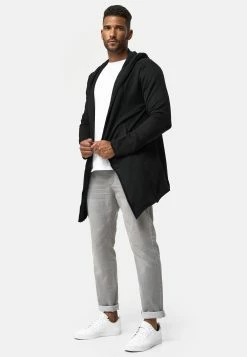 Indicode Jeans Sweatvesten Met Capuchon Sweatvest Brekstad Heren Zwart -Indicode Jeans Verkoop 2023 f2fc8404b08e1d74b4f7e2a6e81a9b41