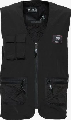 Indicode Jeans Bodywarmers Bodywarmer Piet Heren Zwart