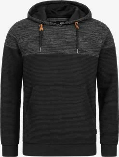 Indicode Jeans Hoodies Trui Heren Donkerblauw / Blauw Gemêleerd