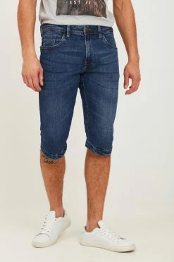 Indicode Jeans Denim Shorts Slimfit Jeans Quince Heren Blauw -Indicode Jeans Verkoop 2023 f38a7013345a654cbae5b3fc373696b9