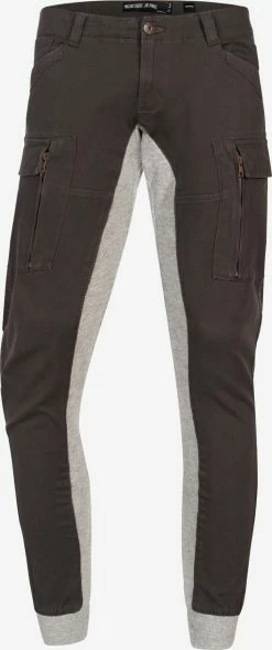 Indicode Jeans Cargobroeken Regular Cargobroek Drogo Heren Grijs