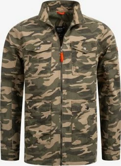 Indicode Jeans Tussenjassen Tussenjas Simeon Heren Beige / Kaki