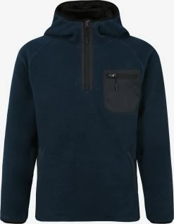 Indicode Jeans Fleece Jassen Fleece Jas Trent Heren Navy