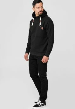 Indicode Jeans Hoodies Sweatshirt Meza Heren Zwart -Indicode Jeans Verkoop 2023 f6ab9fe5e79569a11224ab98420d690c