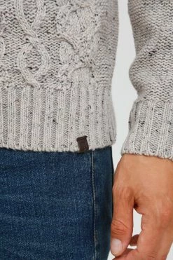 Indicode Jeans Coltruien Trui Benat Heren Grijs -Indicode Jeans Verkoop 2023 f6fa4ee074338b808a07fa4a54f30f84