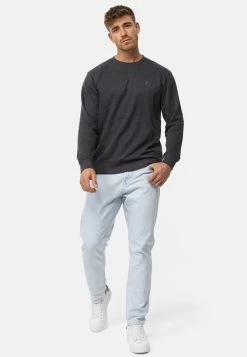 Indicode Jeans Sweatshirts Sweatshirt Holt Heren Grijs -Indicode Jeans Verkoop 2023 f7554b2f3ac3dcf655f367bc8807cbdd