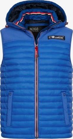 Indicode Jeans Bodywarmers Bodywarmer Leach Heren Blauw