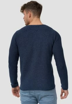 Indicode Jeans Crewneck Truien Trui Loakim Heren Navy -Indicode Jeans Verkoop 2023 f897614788bba3c2a8017bda7a7f3eaa