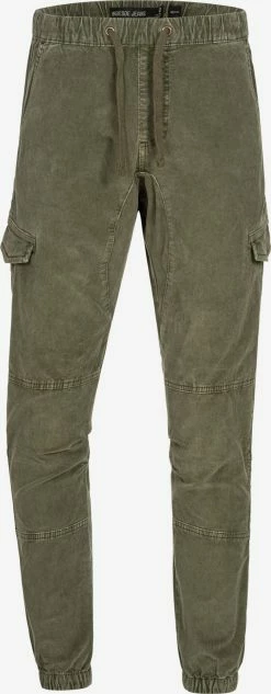 Indicode Jeans Cargobroeken Regular Cargobroek Walker Heren Kaki