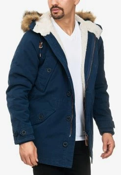Indicode Jeans Parkas Winterparka Fann Heren Navy -Indicode Jeans Verkoop 2023 f9f05eb1b3fabeb680ef6d1914dcdd2e