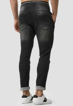 Indicode Jeans Pantalons Slimfit Broek Fabrizio Heren Zwart -Indicode Jeans Verkoop 2023 f9fc387dd115ffd4f6361b82c4e495bf