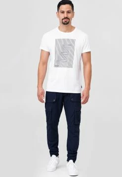 Indicode Jeans Cargobroeken Regular Cargobroek Leonard Heren Blauw -Indicode Jeans Verkoop 2023 fa81fa7007022c0e74aad4715df93135