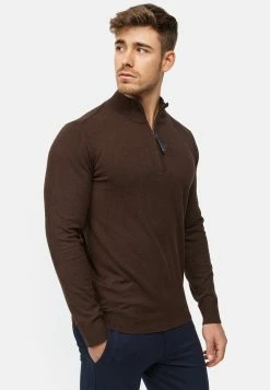 Indicode Jeans Coltruien Trui Gore Heren Chocoladebruin -Indicode Jeans Verkoop 2023 fb2650bb0ded35071b41c2edbcddd339