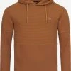 Indicode Jeans Hoodies Sweatshirt Franz Heren Bruin / Cognac