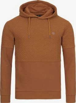 Indicode Jeans Hoodies Sweatshirt Franz Heren Bruin / Cognac