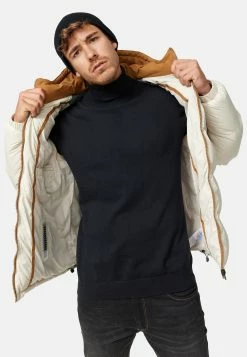 Indicode Jeans Winterjassen Winterjas Danix Heren Crème -Indicode Jeans Verkoop 2023 fc13c777cc4a6acd1f5d13abfdf623d3