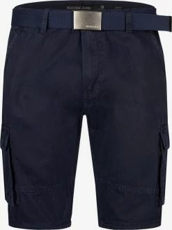 Indicode Jeans Shorts Regular Broek Blixt Heren Donkerblauw