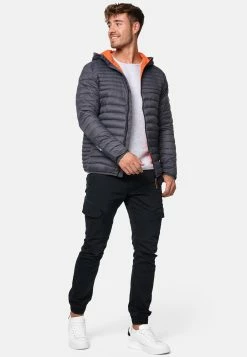 Indicode Jeans Tussenjassen Tussenjas Bowers Heren Donkergrijs -Indicode Jeans Verkoop 2023 fd10760ca1b0165186bc6a1a18080e7b