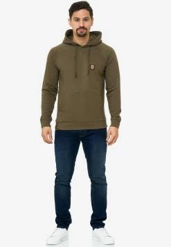 Indicode Jeans Hoodies Sweatshirt Litcham Heren Kaki -Indicode Jeans Verkoop 2023 fd65c8bdc8fd49ac89a993d52b0cdabe