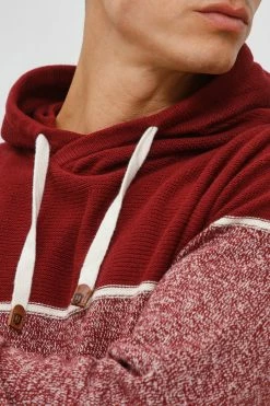 Indicode Jeans Hoodies Trui LYNDE Heren Bordeaux -Indicode Jeans Verkoop 2023 fe2ebcb50684d3555df1ff6676fa1141