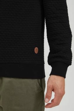 Indicode Jeans Sweatshirts Sweatshirt Anthony Heren Zwart -Indicode Jeans Verkoop 2023 febfeb8f4dfae443e9fa78eaa551a1b8