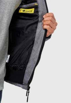 Indicode Jeans Winterjassen Winterjas Hebert Heren Grijs -Indicode Jeans Verkoop 2023 ff781b10351263df5d20a3838b6063ec